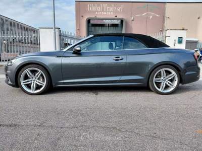 Audi A5 Cabrio 40 TDI quattro S tronic S-line Sport Grigio usata Mazzano