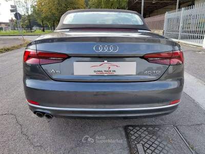 Audi A5 Cabrio 40 TDI quattro S tronic S-line Sport Grigio usata Mazzano
