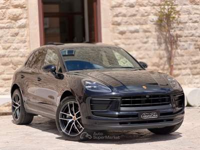 Porsche Macan 2.0 265 CV TETTO LED FULL Nero usata Santeramo in Colle