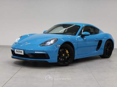 Porsche 718 Cayman 2.0 300cv Argento usata Trento