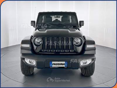 Jeep Wrangler Wrangler Unlimited 2.0 turbo Sahara auto Nero usata Milano
