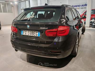 BMW 316 316d Touring Business Advantage Nero usata Cherasco