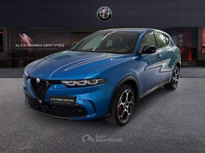 Alfa Romeo Tonale 1.3 280cv Plug-in Hybrid AT6 Veloce Q4 Blu/Azzurro usata Napoli