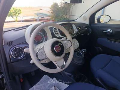 Fiat 500 500 1.2 Cult easypower Gpl 69cv Nero usata Villaga