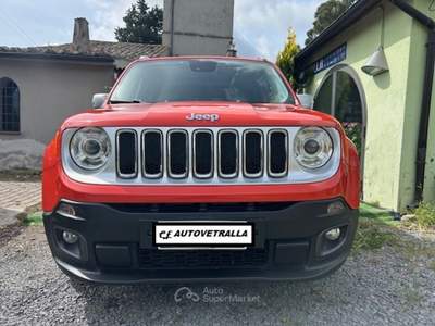 Jeep Renegade JEEP RENEGADE 1,6 MJ 120CV LIMITED Arancione usata Vetralla
