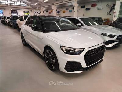 Audi A1 A1 Sportback 30 1.0 tfsi S Line Edition 116cv s-tronic SENZA VINCOLO Bianco usata Torino
