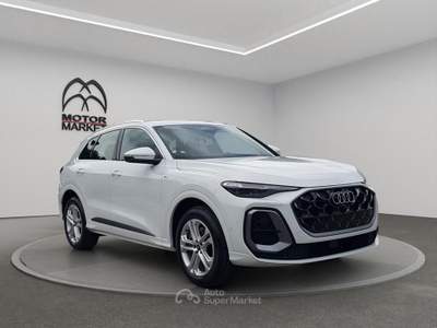 Audi Q5 2.0 TDI mHEV+ S line edition quattro S tronic Bianco usata Roma