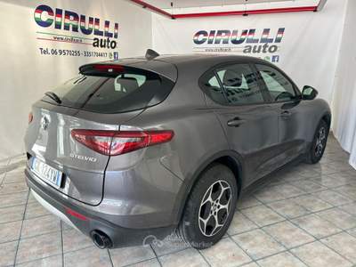 Alfa Romeo Stelvio 2.2 Turbodiesel 190 CV AT8 Q4 Super Business Grigio usata San Cesareo