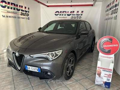 Alfa Romeo Stelvio 2.2 Turbodiesel 190 CV AT8 Q4 Super Business Grigio usata San Cesareo