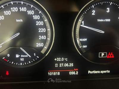BMW Serie 2 Active Tourer 220d d Grantour 7/P Active Business aut. Bianco usata San Cesareo