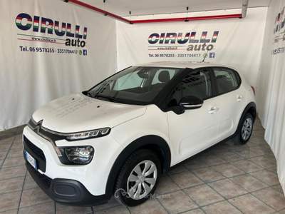 Citroen C3 BlueHDi 100 S&S Feel Bianco usata San Cesareo