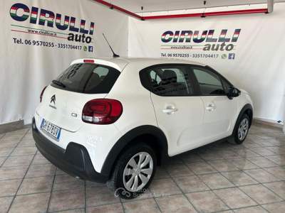 Citroen C3 BlueHDi 100 S&S Feel Bianco usata San Cesareo