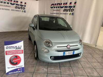Fiat 500 1.0 Hybrid 70 cv CLUB Argento usata San Cesareo