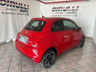 Fiat 500 1.0 Hybrid 70 cv CLUB Rosso usata San Cesareo
