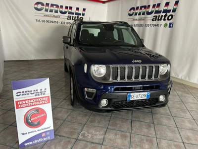 Jeep Renegade 1.6 Mjt 130 CV Limited Blu/Azzurro usata San Cesareo