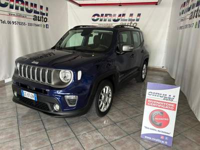 Jeep Renegade 1.6 Mjt 130 CV Limited Blu/Azzurro usata San Cesareo