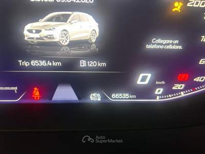 Seat Leon Sportstourer 2.0 TDI Style Grigio usata San Cesareo