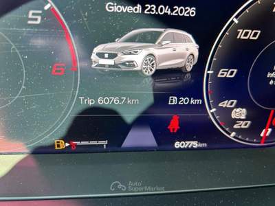 Seat Leon Sportstourer 2.0 TDI Style Grigio usata San Cesareo