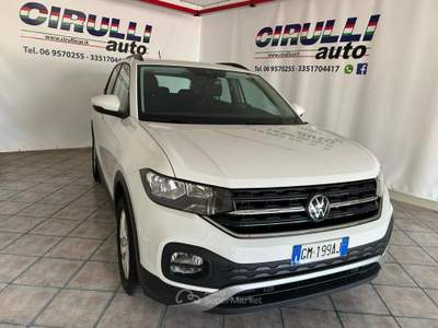 Volkswagen T-Cross 1.0 TSI 95 cv Style BlueMotion Technology Bianco usata San Cesareo Volkswagen T-Cross 1.0 TSI 95 cv Style BlueMotion Technology Bianco usata San Cesareo