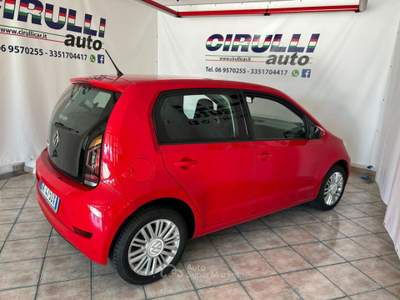 Volkswagen up! 1.0 5p. eco move up! BlueMotion Technology Rosso usata San Cesareo