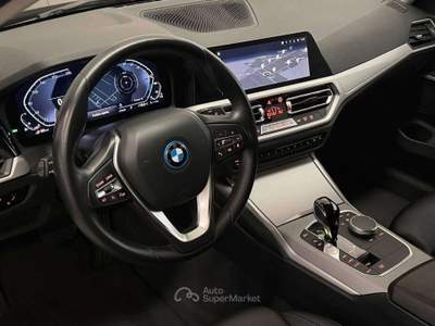 BMW Serie 3 320e 320 e Touring auto phev *PREZZO REALE* Nero usata Torbole Casaglia