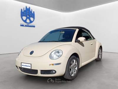 Volkswagen New Beetle CABRIO 1.6 FL 102CV UNICO PROPRIETARIO ONLY PROMO Beige usata Cologno Monzese