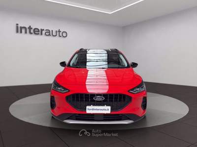 Ford Focus Focus 1.0 EcoBoost Hybrid 125 CV Powershift SW Active Rosso usata Monza