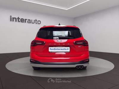 Ford Focus Focus 1.0 EcoBoost Hybrid 125 CV Powershift SW Active Rosso usata Monza
