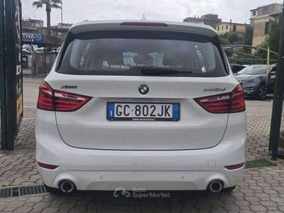 BMW Serie 2 Gran Tourer 220i 220 Gran Tourer xdrive auto 7posti PROMO FINANZIAMENTO Bianco usata Roma