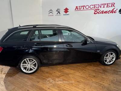 Mercedes-Benz Classe C 2.1 cdi (be) Elegance 4matic auto Nero usata Castelnovo ne' Monti