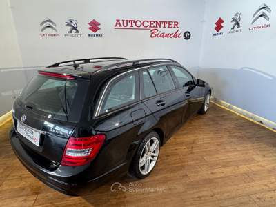 Mercedes-Benz Classe C 2.1 cdi (be) Elegance 4matic auto Nero usata Castelnovo ne' Monti