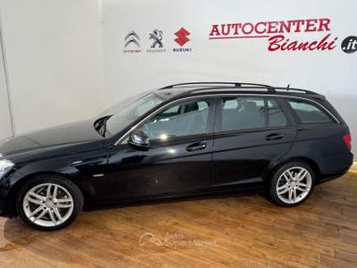 Mercedes-Benz Classe C 2.1 cdi (be) Elegance 4matic auto Nero usata Castelnovo ne' Monti