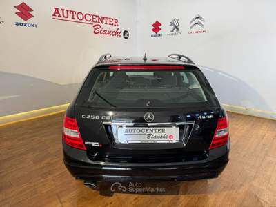 Mercedes-Benz Classe C 2.1 cdi (be) Elegance 4matic auto Nero usata Castelnovo ne' Monti