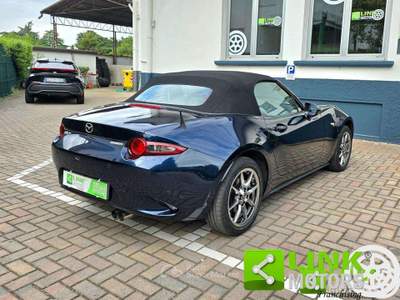 Mazda MX-5 1.5 ND EXCLUSIVE LINE PARI AL NUOVO Blu/Azzurro usata Legnano