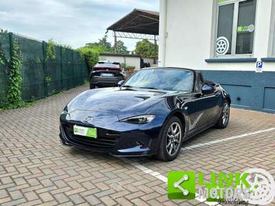 Mazda MX-5 1.5 ND EXCLUSIVE LINE PARI AL NUOVO Blu/Azzurro usata Legnano