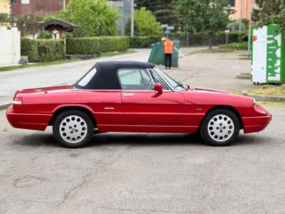 Alfa Romeo Spider Unico proprietario ASI Rosso usata VERBANIA