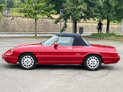Alfa Romeo Spider Unico proprietario ASI Rosso usata VERBANIA