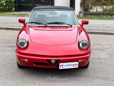 Alfa Romeo Spider Unico proprietario ASI Rosso usata VERBANIA