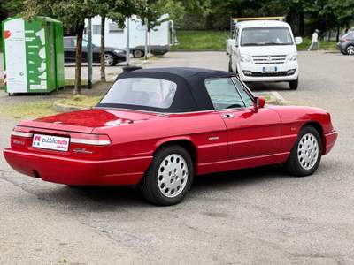 Alfa Romeo Spider Unico proprietario ASI Rosso usata VERBANIA