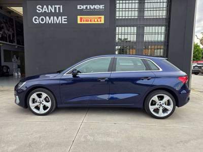 Audi A3 A3 IV 2020 Sportback Sportback 30 2.0 tdi s-tronic Blu/Azzurro usata Modena