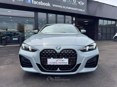 BMW Serie 4 M4 420 XD COUPE M SPORT PRO LASER KAMERA 360 Grigio usata Ciampino