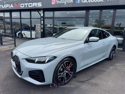 BMW Serie 4 M4 420 XD COUPE M SPORT PRO LASER KAMERA 360 Grigio usata Ciampino