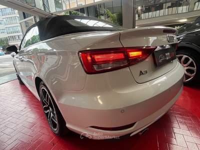 Audi A3 CABRIO 1.6 TDI 116 CV SPORT NAVI CERCHI DA 18 CAMBIO 6 SPEED KM CERTIFICATI LUCI AMBIENTE OK NEOPATENTATI Bianco usata Pesaro