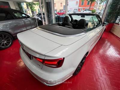 Audi A3 CABRIO 1.6 TDI 116 CV SPORT NAVI CERCHI DA 18 CAMBIO 6 SPEED KM CERTIFICATI LUCI AMBIENTE OK NEOPATENTATI Bianco usata Pesaro