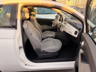 Fiat 500 900 BENZINA Lounge 12/2011 100.000 KM Bianco usata Giugliano in Campania