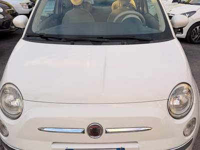 Fiat 500 900 BENZINA Lounge 12/2011 100.000 KM Bianco usata Giugliano in Campania