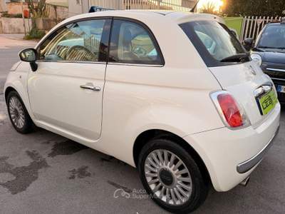 Fiat 500 900 BENZINA Lounge 12/2011 100.000 KM Bianco usata Giugliano in Campania