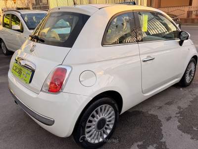 Fiat 500 900 BENZINA Lounge 12/2011 100.000 KM Bianco usata Giugliano in Campania
