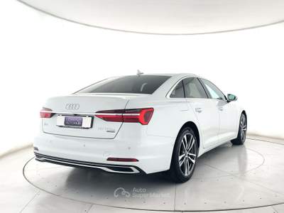 Audi A6 A6 50 2.0 tfsi e business advanced quattro camera 360°+pelle+c.19" Bianco usata Ghedi
