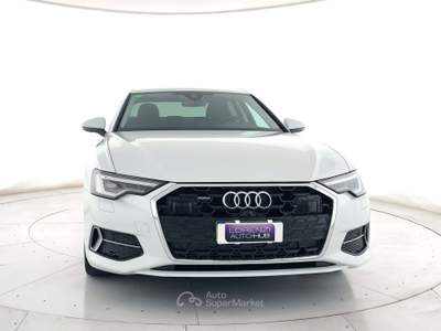 Audi A6 A6 50 2.0 tfsi e business advanced quattro camera 360°+pelle+c.19" Bianco usata Ghedi